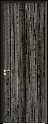 Puertas de entrada de madera revestidas de aluminio de las puertas de madera interiores de ISO9001 45m m