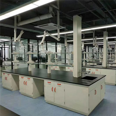 Muebles de acero resistentes químicos del laboratorio de L1500mm T1.0mm