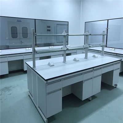 muebles de acero del laboratorio de la resina de epoxy de 10m m para la ciencia