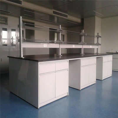 Muebles de acero del laboratorio del hospital de la resina de epoxy 12.7m m