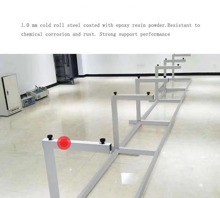 Tabla de marco del acero C de la resina de epoxy, muebles del laboratorio de la escuela de 1.2m m