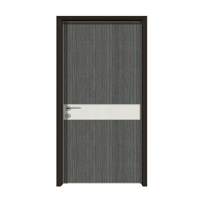 Puerta de entrada insonora de la oficina, puertas de entrada de madera de encargo de W900mm