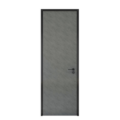 Puertas de entrada de madera revestidas de aluminio de la anchura de ISO9001 160m m para el sitio del arte