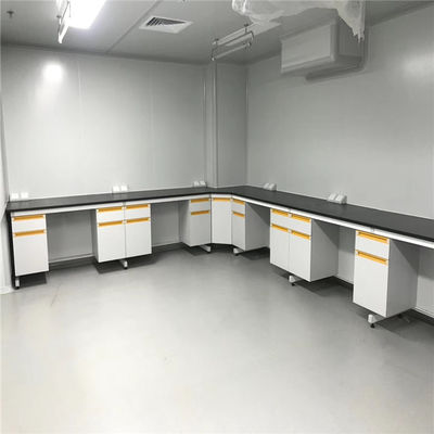 Muebles de acero del laboratorio del banco de pruebas de W750mm T1.0mm